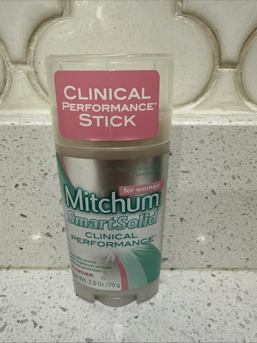 Mitchum Smart Solid Clinical Performance Powder Fresh Original Formula READ